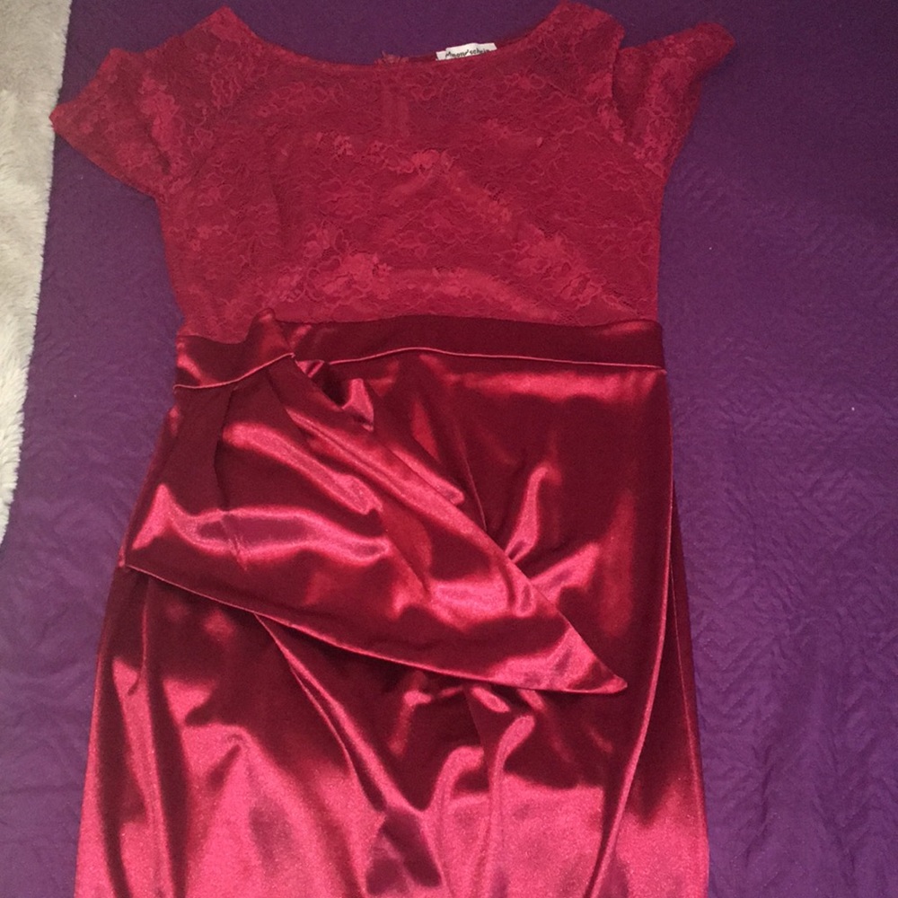 Red dress